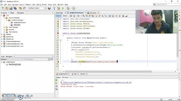 Creating Table using Java with JFRAME,JTABLE(GUI)