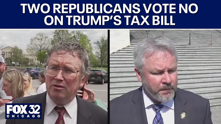 Trump's "big, beautiful" tax bill: 2 Republicans vote No, Dems react