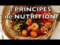 Une bonne alimentation en 8 principes simples