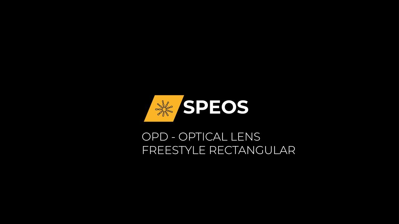 OPD OPTICAL LENS - ANSYS SPEOS - YouTube