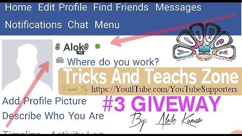 How To make LOTUS SYMBOL Facebook ID | Facebook Latest Trick | By: Ytsrex