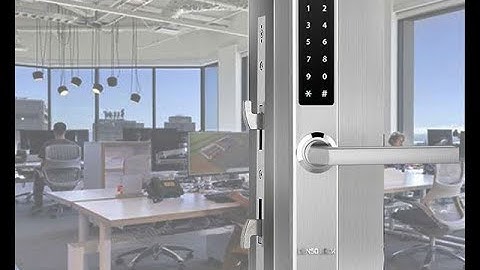 Hướng Dẫn Lắp Đặt Khóa Vân Tay Cho Cửa Nhôm Xingfa