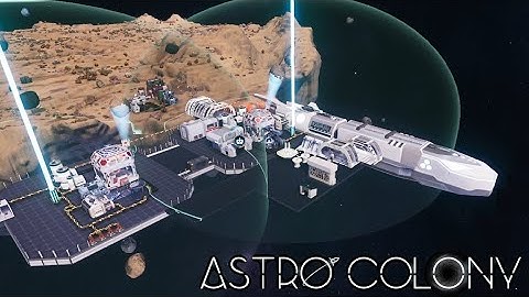Our First Astronauts & Basic Mining ~ Astro Colony