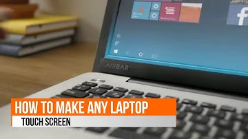 How To Make Your Laptop Touch Screen - Laptop Touch Screen Converter (Easy Way)