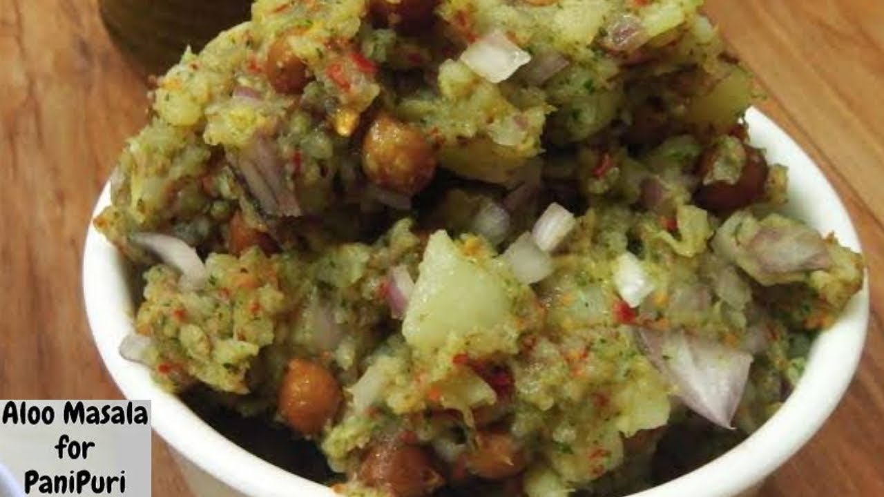 Pani Puri aloo Masala