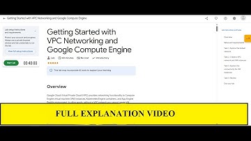 Getting Started with VPC Networking and Google Compute Engine #gcp  #googlecloud