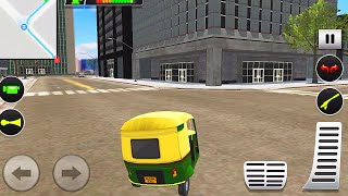 Modern Tuk Tuk Auto Rickshaw - Free Driving Android Gameplay #10 screenshot 2