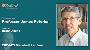 2024-25 Marshall Lecture Interview - Professor James Poterba