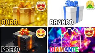 Escolha o seu presente! 🎁 😱🎁 NÃO ESCOLHA O ERRADO🎁 Quiz de Caixa Misteriosa