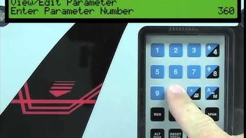 Hiệu chỉnh cân băng tải của hãng Siemens