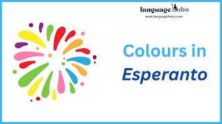 Learn 11 Colours in Esperanto (with audio)