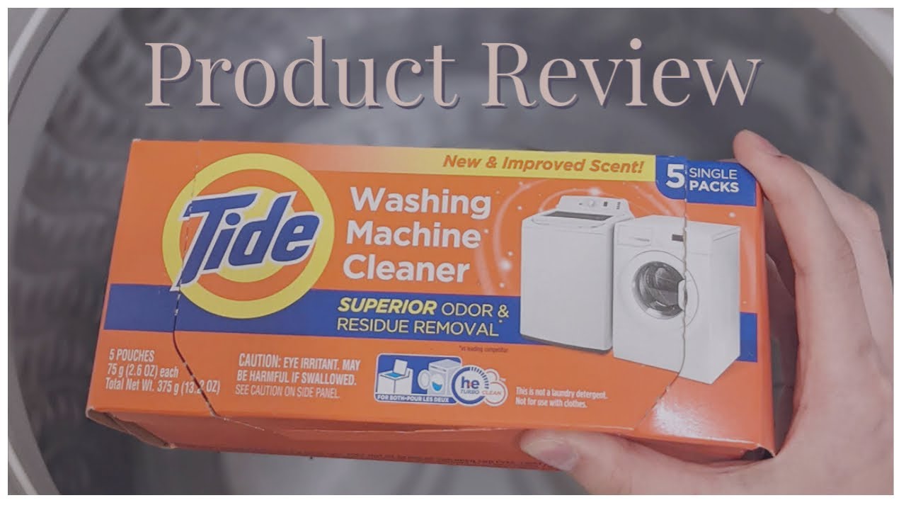 Tide Washing Machine Cleaner - 3 pack, 75 g pouches