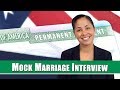 Mock Green Card Marriage Interview - Immigration Interview - GrayLaw TV