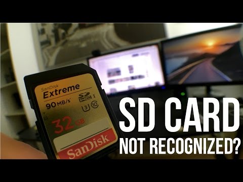 HOW TO FIX: SD Card not being recognized in Windows 7/8/8.1/10
