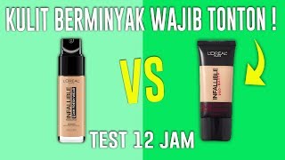 Maybelline Fit Me Matte n Poreless VS Loreal Infallible Pro Matte | MAKEUP BATTLE | MakeupbyFatya