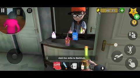 scary teacher 3d a sticky mess level 12