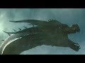 King Ghidorah arrives in Boston (no background music) - Godzilla: King of the Monsters