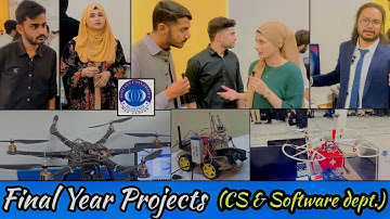 Final year projects of CS and Software || Faisal Riaz vlogs || Comsats Wah