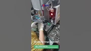 3D cabinet hinge assembly machine manual assembling #Yanman
