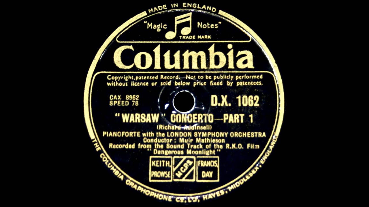 Original Film Soundtrack: Louis Kentner plays Addinsell Original Film Soundtrack: Louis Kentner plays Addinsell
