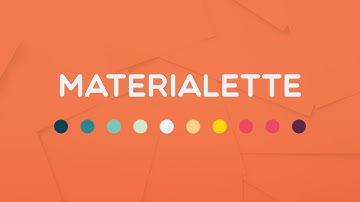 Materialette - Flat UI Colours