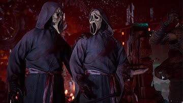 Mortal Kombat 1 Ghostface vs General Shao