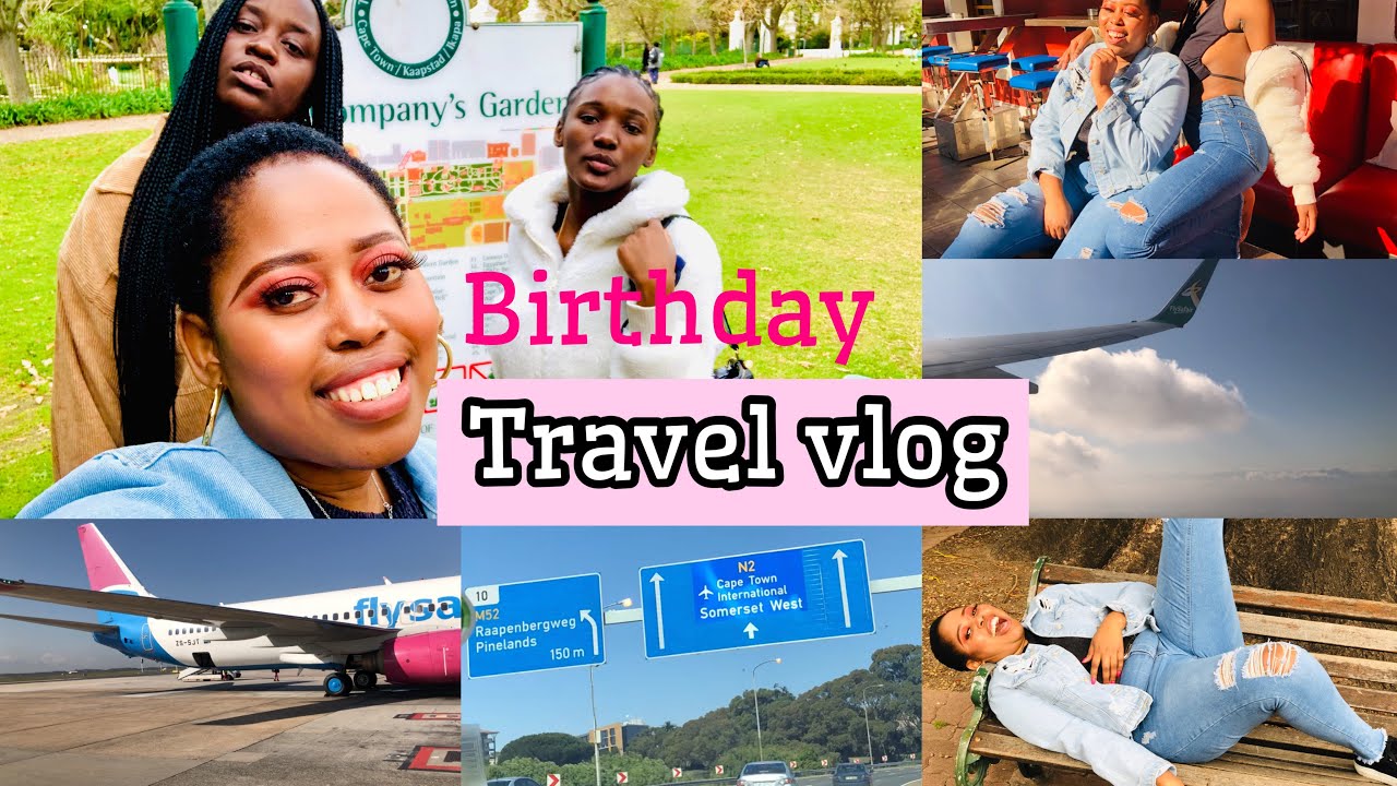 Flying to Jhb using FlySafair | Homegirl’s birthday celebration | TRAVEL VLOG
