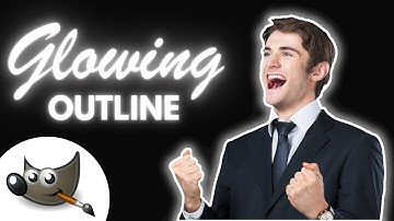 Gimp tutorial glow outline effect