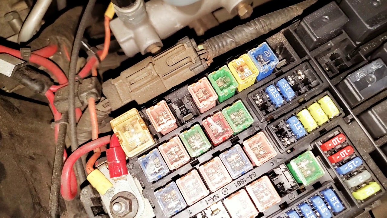 98 f150 starter fuse box diagram