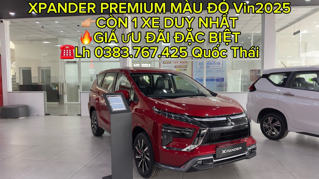 ✅ ƯU ĐÃI 90 TRIỆU XPANDER PREMIUM Vin2025 - CÒN 01 XE DUY NHẤT - Liên hệ: 0383.767.425 Quốc Thái