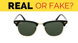 how to identify original ray ban clubmaster