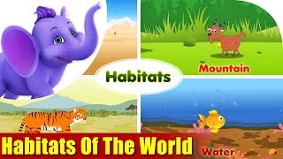 Habitats Of The World | Nature song for Kids | 4K | Appu Series