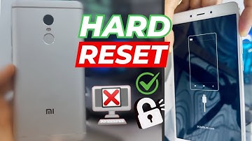 Hard Reset Redmi Note 4 || Factory Reset Redmi Note 4 || Phone logo data cable