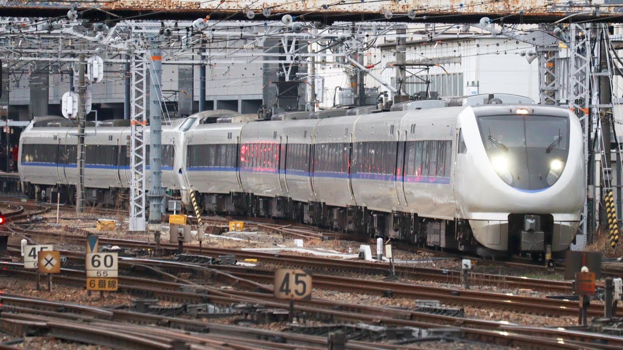ハチダバ】683系8000番台A06編成+A03編成 京都〜山科通過 - YouTube