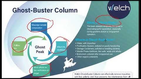 How To Eliminate Ghost  Peak | Ghost Buster Column