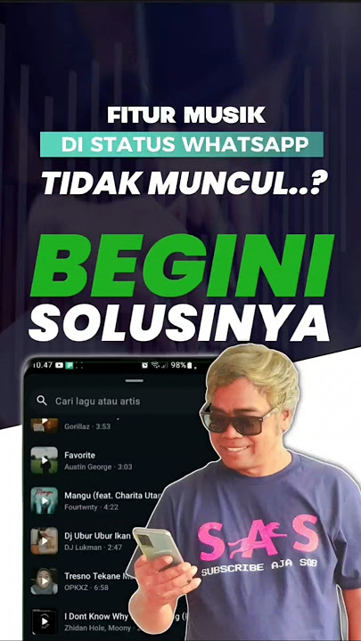 Cara mengatasi Fitur musik di status Whatsapp tidak muncul‼️ #shorts