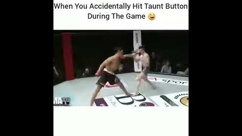 when you accidentally hit taunt button during the game!!