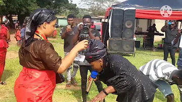 Asare Baffour, madam Akosua Agyapong, oheneba ek, and mix