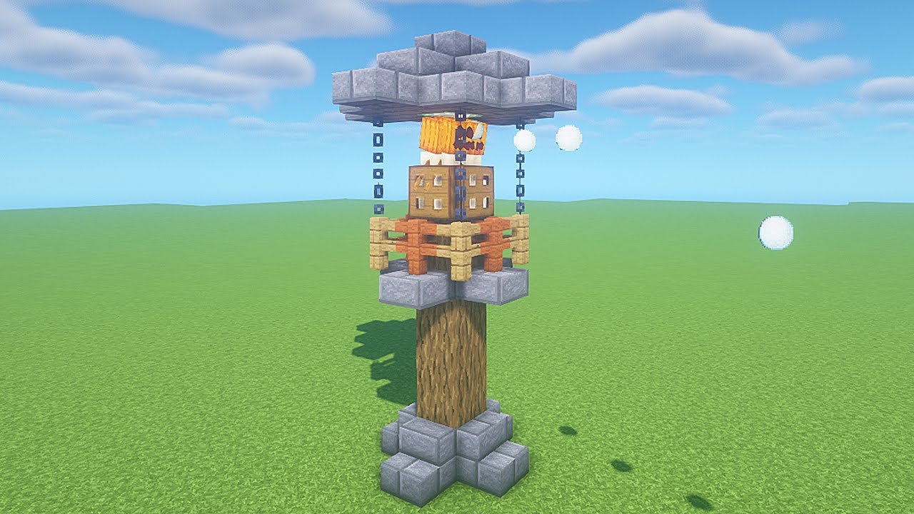 Minecraft Defense Tower #shorts