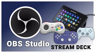 Replace Stream Deck With Any USB/Bluetooth Input Device, JoyStick or Controller in OBS Studio, FREE!