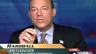 Ari Fleischer Discusses Scott McClellan's Book on Hardball