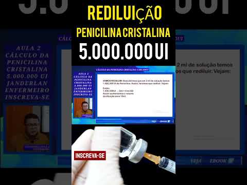 REDILUIÇÃO DA PENICILINA