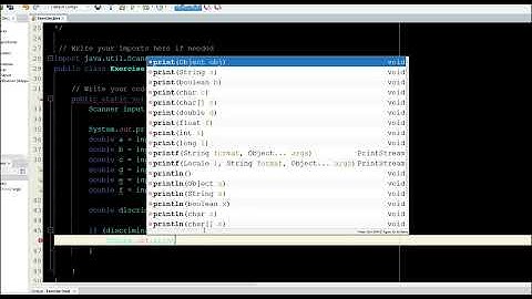 Programming in Java Part 1, Chapter 3: Selections, Exercises 3-1 to 3-3.