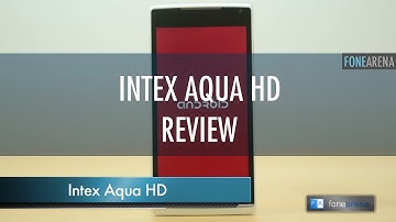 Intex Aqua HD Review