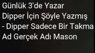 Esrarengiz Kasaba Dipper'ın Gerçek Adı Ne?