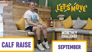 Let's Move September Challenge: Calf Raise