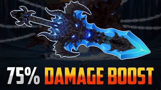 AQW NEW DRAGON BLADE OF DAGE (75% EXTRA DAMAGE) 