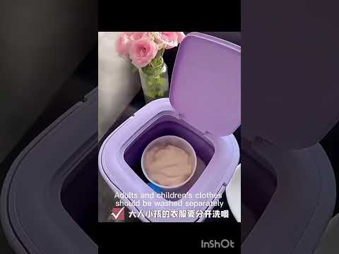 الغساله الميني المحموله القابله للطي لطلب العرض لحد باب البيت اول تعليق غساله الملابس