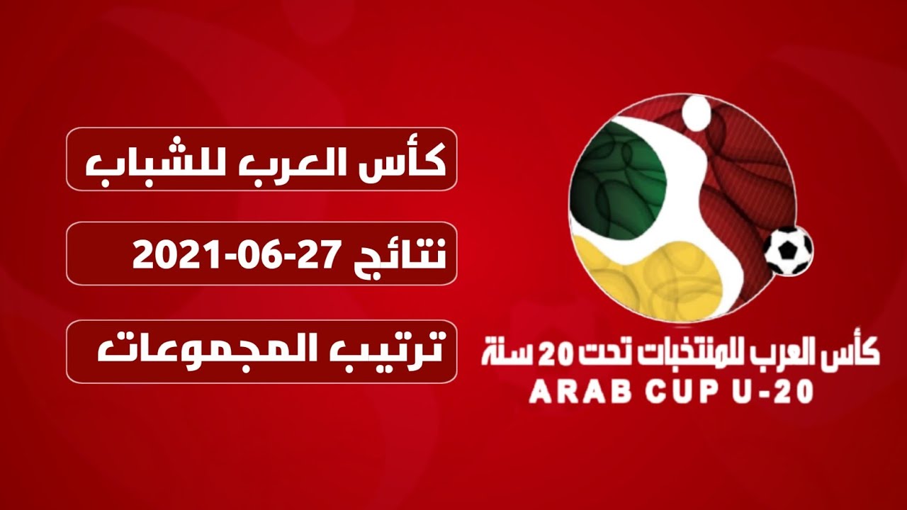 العرب مجموعات 2021 كأس للمنتخبات كأس العرب..