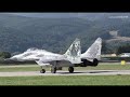 MiG-29AS Fulcrum solo display - SIAF 2016 [FHD 60p]